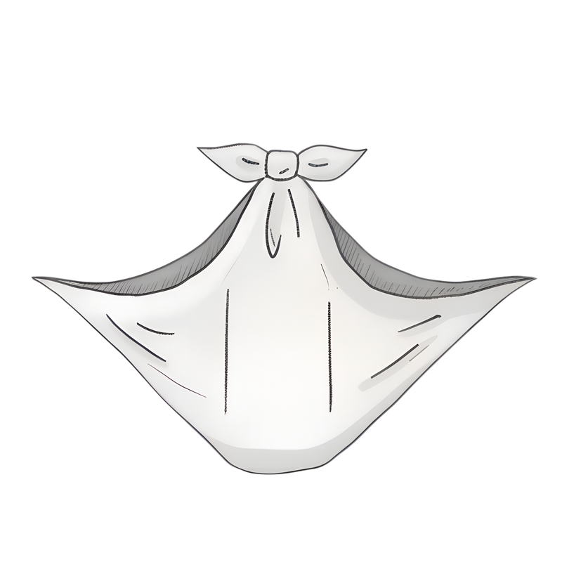Instructions on how to wrap a bottle or gift in a furoshiki cloth