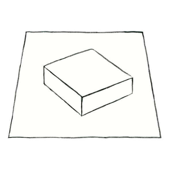 Instructions on how to wrap a gift in a furoshiki cloth