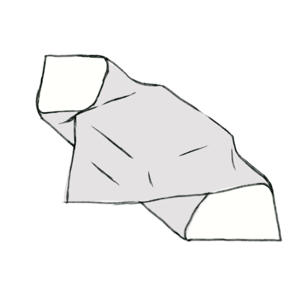 Instructions on how to wrap a gift in a furoshiki cloth